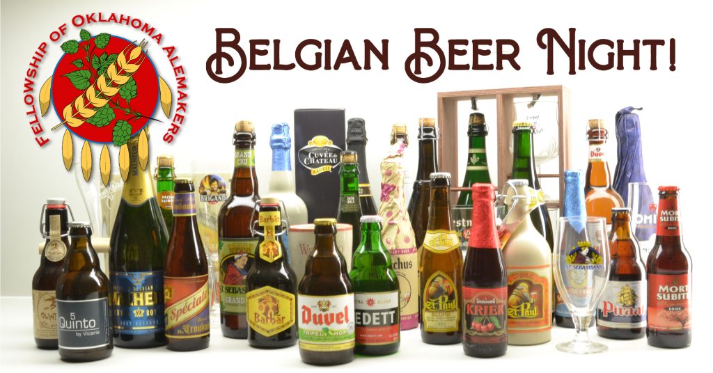November FOAM Meeting – Belgian Beers